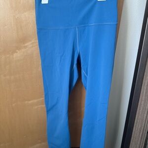 Lululemon Wunder Train Blue Leggings